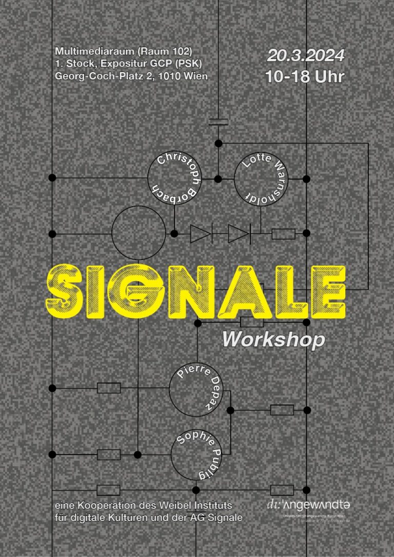 SIGNALE – Workshop – Medientheorie
